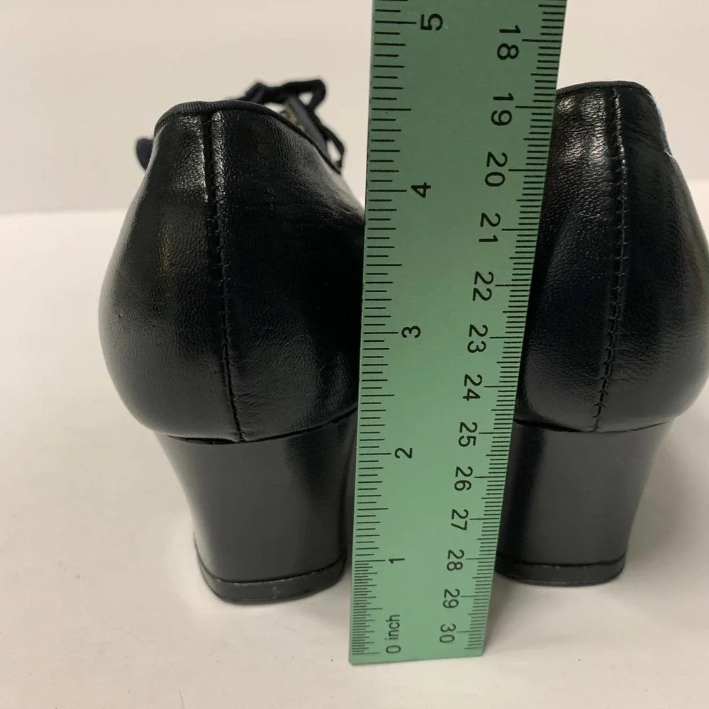 Barefoot Freedom Vintage Leather Granny Oxfords Women's‎ Size 5.5C NWOB